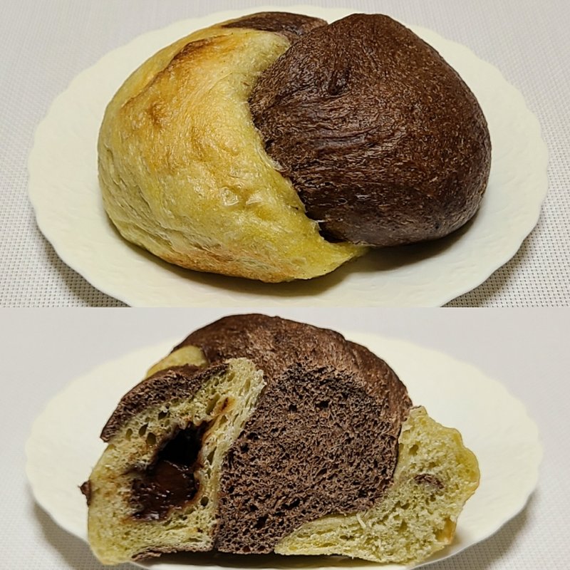 ベーグル バナナ・ココア・ガナッシュ(ブランジェリーケン)