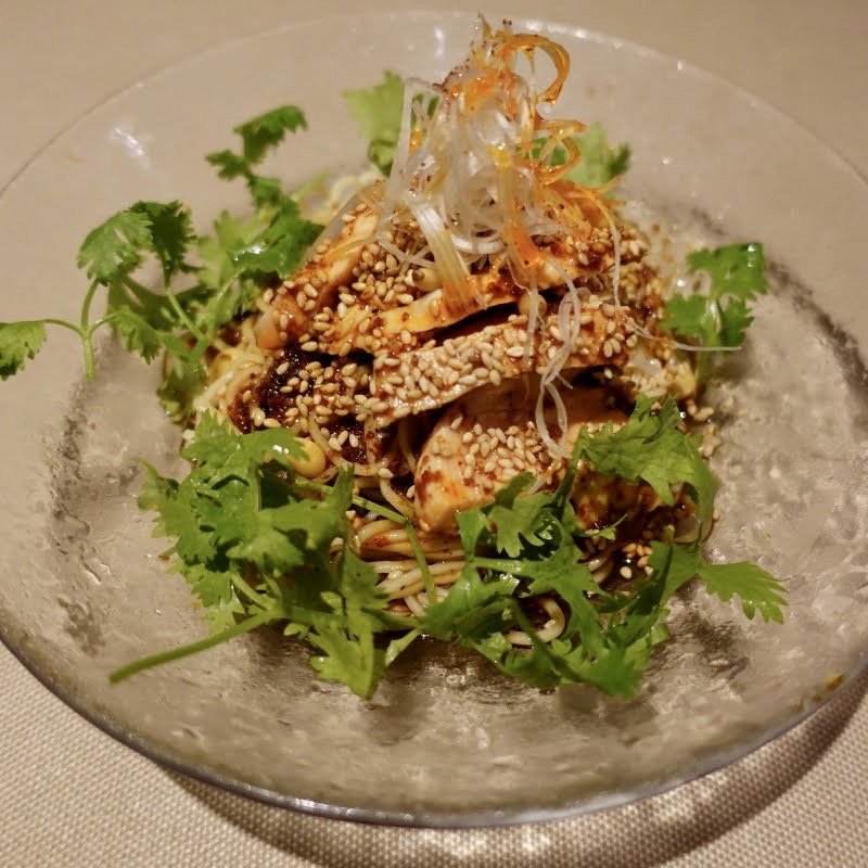 よだれ鶏冷麺(MASA'S KITCHEN 恵比寿)