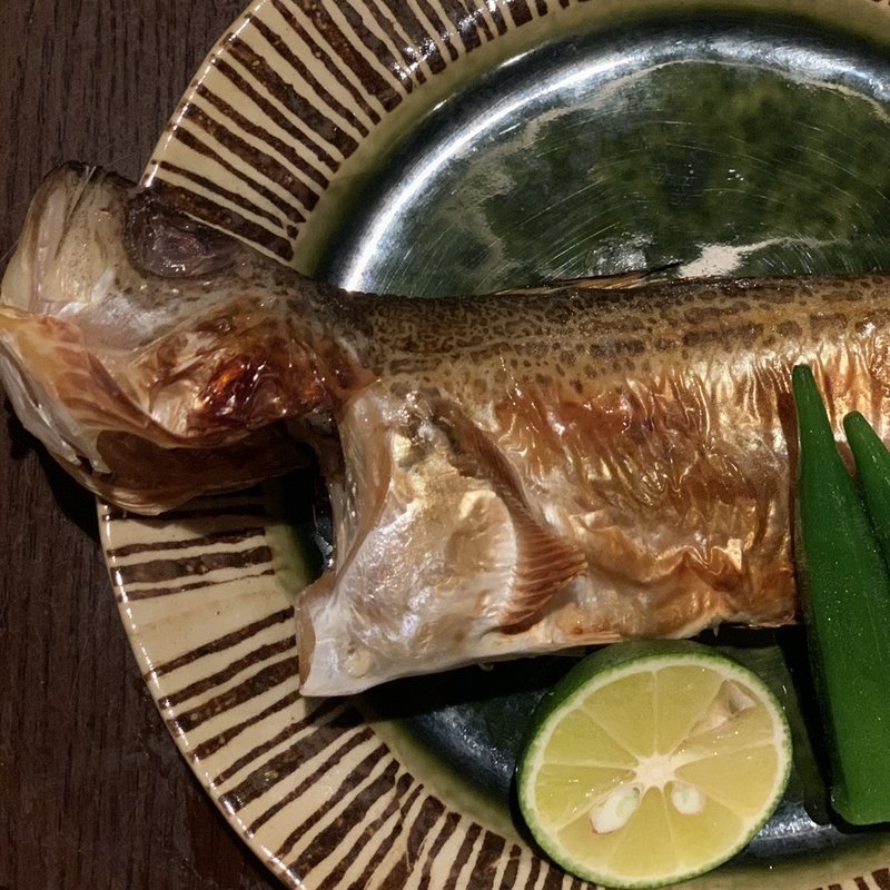 ハタハタの塩焼き(すしBAR小路小路)