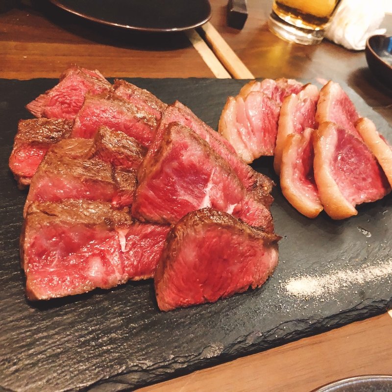 イチボと肩ロース(肉処くろべこや)