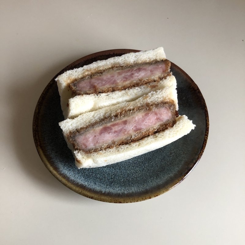 ハムカツサンド(ラ・ブランジェリー・ピュール)