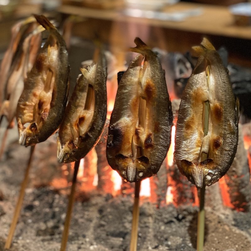 天然郡上鮎ひらき(柳家)