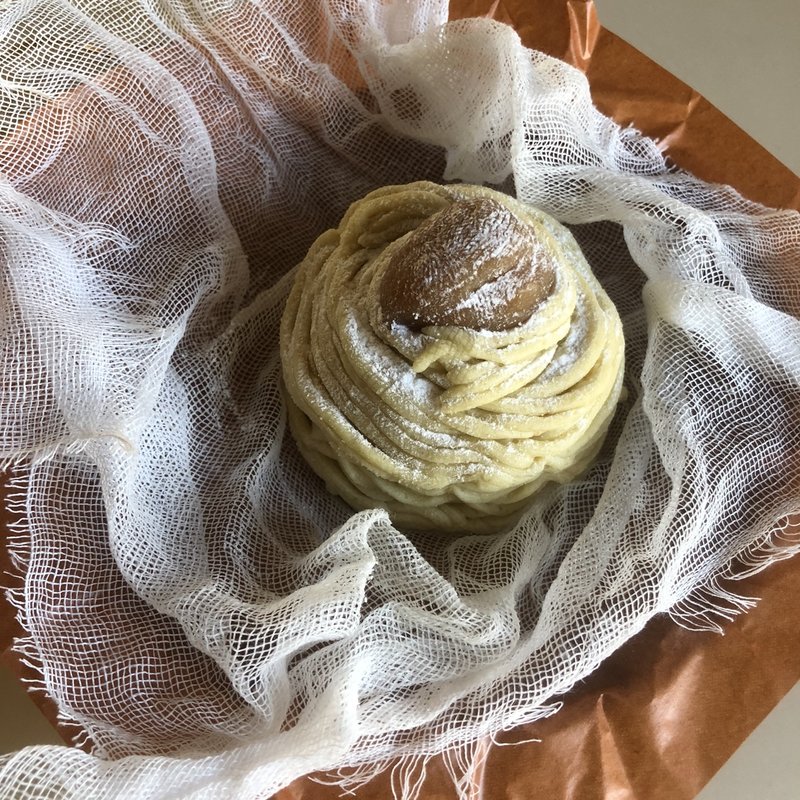 和栗のモンブラン(プラチノ 上町本店)