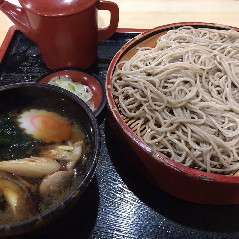 鴨せいろ(手打ち蕎麦柏屋 )