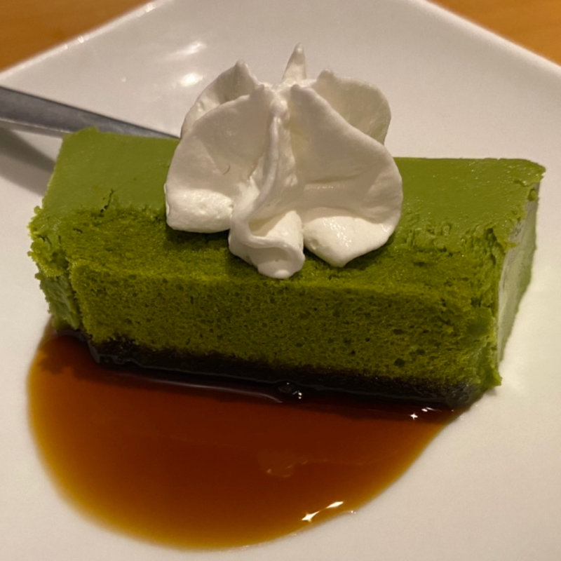 抹茶ガトーショコラ(しゃぶしゃぶ温野菜)