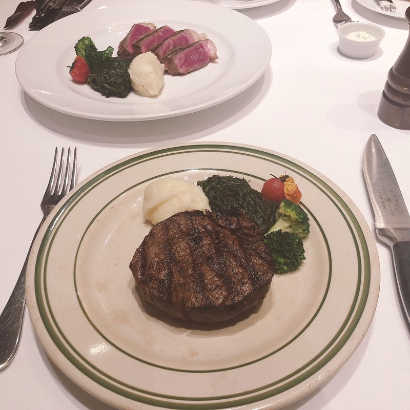 USDA PRIME FILET コース(ベンジャミンステーキハウス六本木)