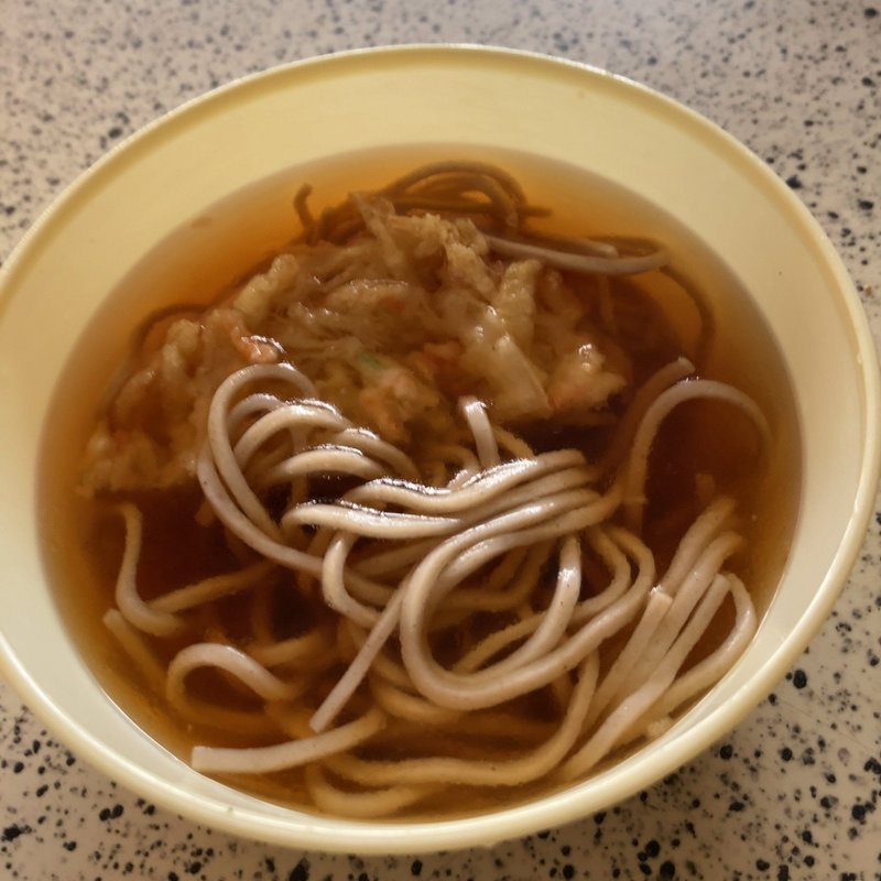 天ぷらそば(まんぷく )