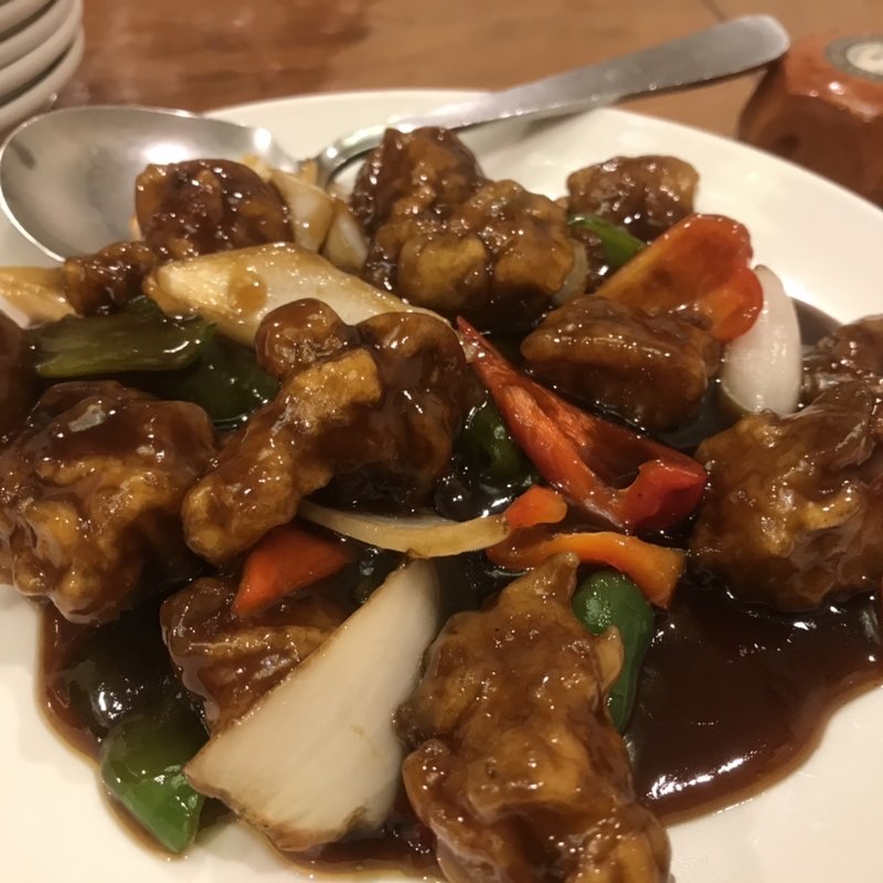 酢豚(華錦飯店)