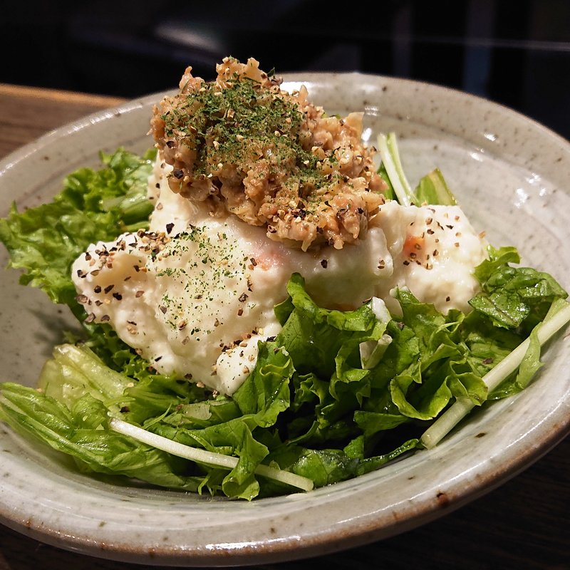 鶏みそポテトサラダ(養老乃瀧 鹿島田店)