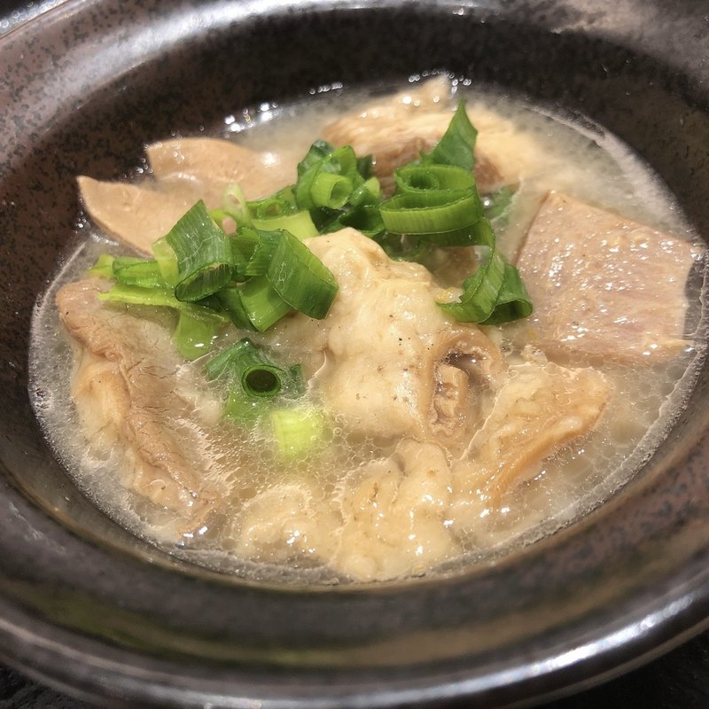 塩モツ煮込み(山下本気うどん 神楽坂)