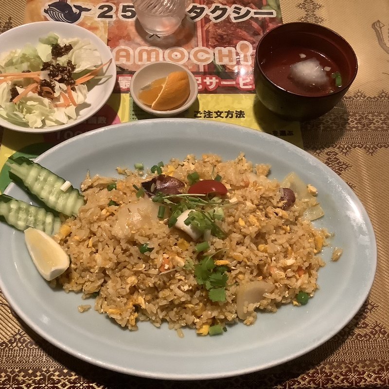 カオパッ　タレー(大盛)(サバイサバイ)