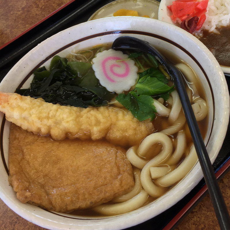 特製えび天うどん(山田うどん食堂 成瀬店)