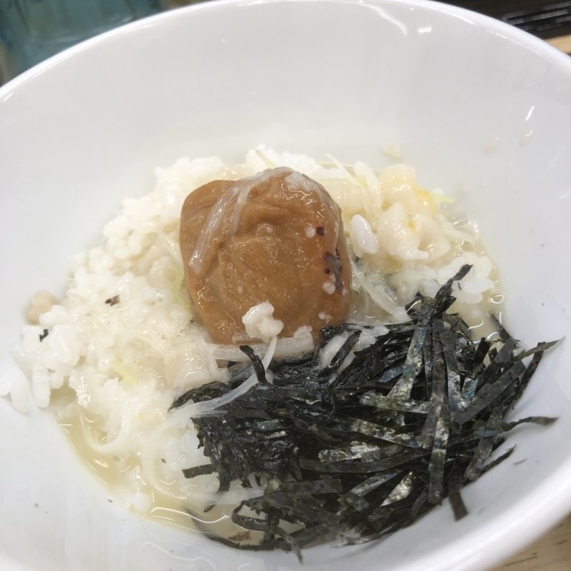 ダイブ飯セット(麺や 鶏次と貝次)