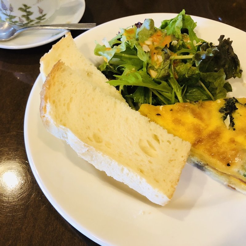 キッシュプレート(オレンジペコ)