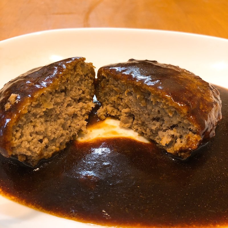 金の直火焼ハンバーグ(セブンイレブン 横浜北寺尾7丁目店)