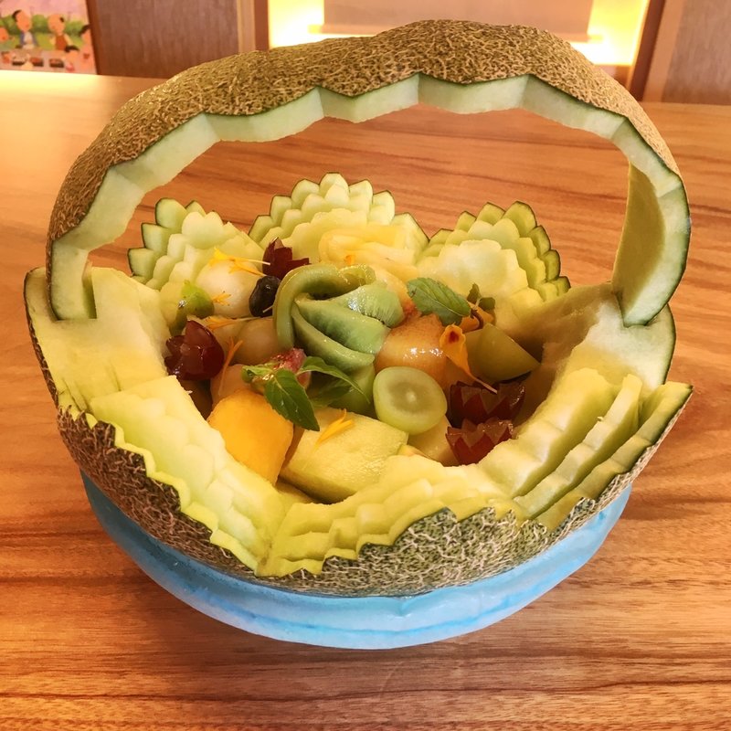 プリンアラモードプレミアム(かじしかのスイーツ)