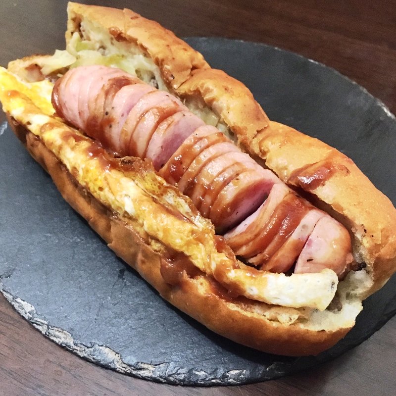 フランクエッグ(西公園BURGERDOG 薬院(今屋のハンバーガー))