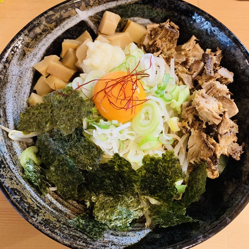 まぜそば(えぞ食堂)