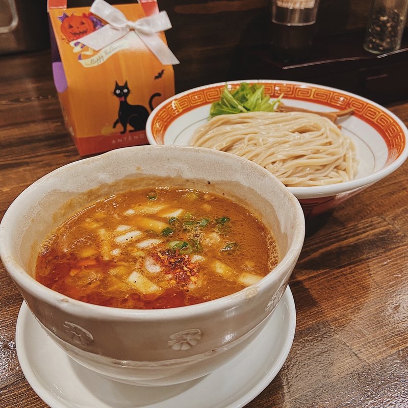 肉みそつけ麺(麺や一芯)