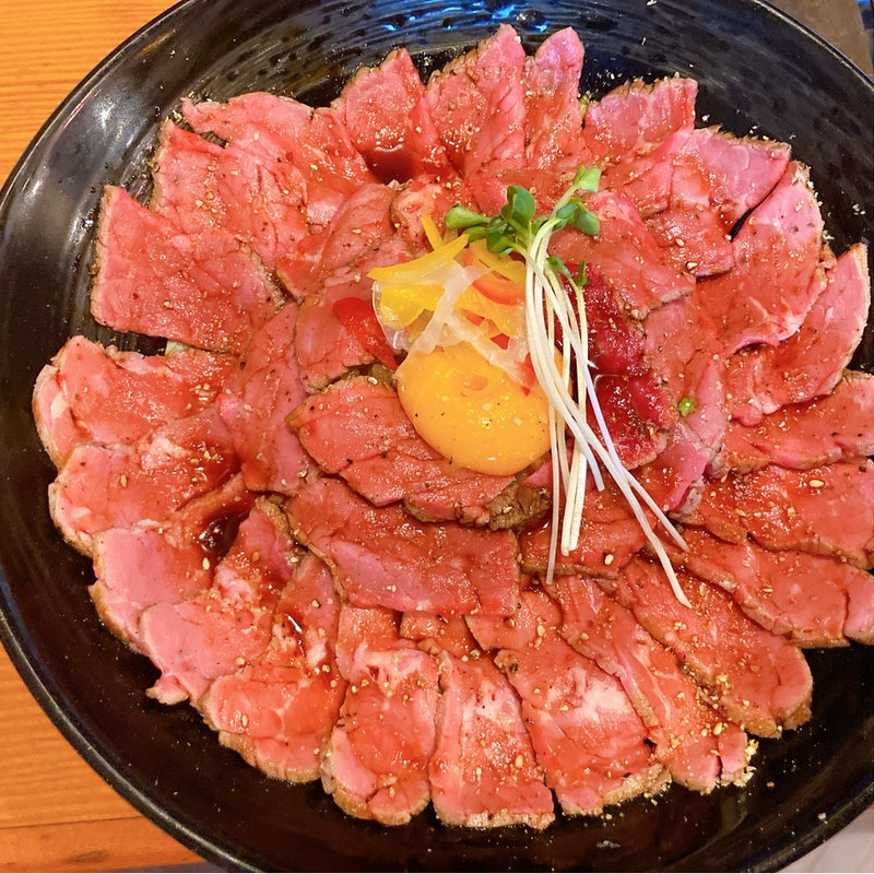 肉まみれ丼並(焼肉 天道)