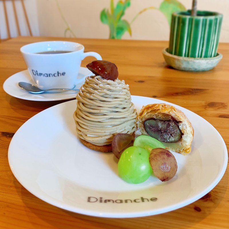 ケーキセット(ディマンシュ)