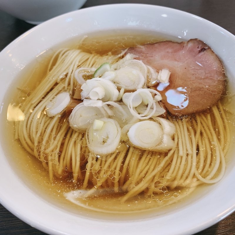 豚清湯の塩ラーメン(中華そばイデタ)
