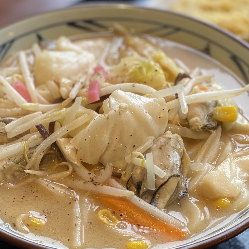 ちゃんぽんうどん 牡蠣ちゃん 大(丸亀製麺 長野店 )