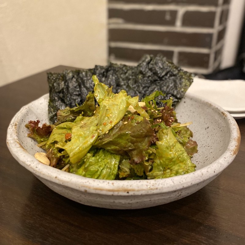 韓国のりとカシューナッツのサラダ(TESSOU THE 2nd （鉄創2号店）)