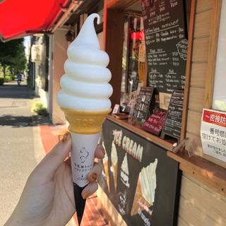 ソフトクリーム(宮野乳業　牛乳屋さんのソフトクリーム)