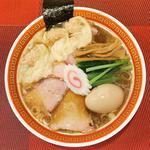 ワンタン麺+チャーシュー味玉(麺創庵 砂田)