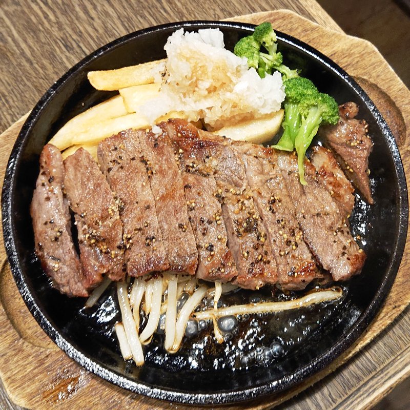 サーロインステーキ（おろしポン酢）(養老乃瀧 鹿島田店)