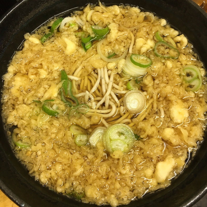 たぬきそば(立喰そば・うどん ふじ)