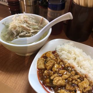 半チーマーハン半鶏葱そば(陳麻家 三軒茶屋店)