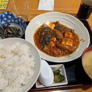 マーボナス定食(一力 蒲田店)