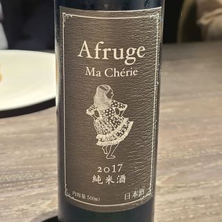 木戸泉酒造「Afruge Ma Cherie 2017」(29ON 表参道店)