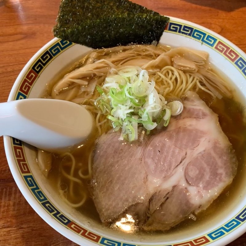 貝だし中華そば　醤油(貝だし地鶏中華そば あん藤)