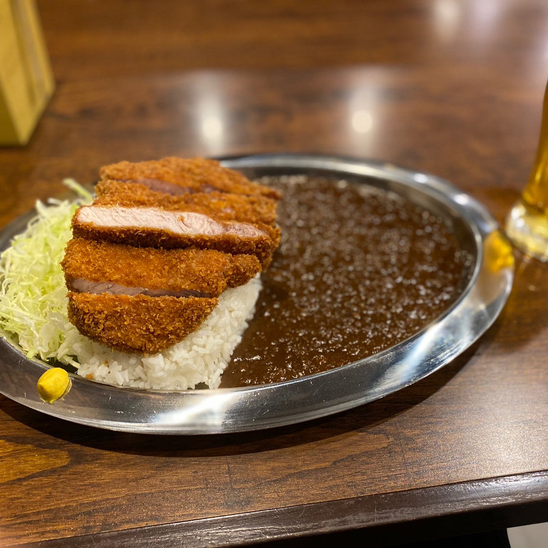 ロースカツカレー(豚カツカレー)