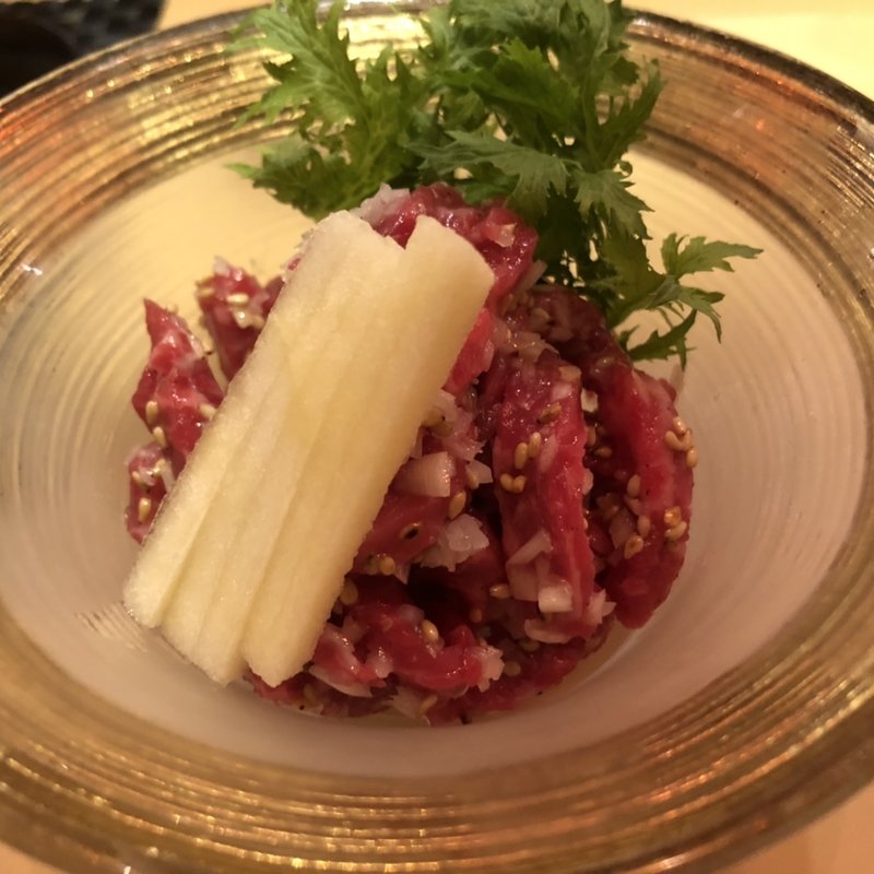 塩ユッケ(GINZA KOSO)