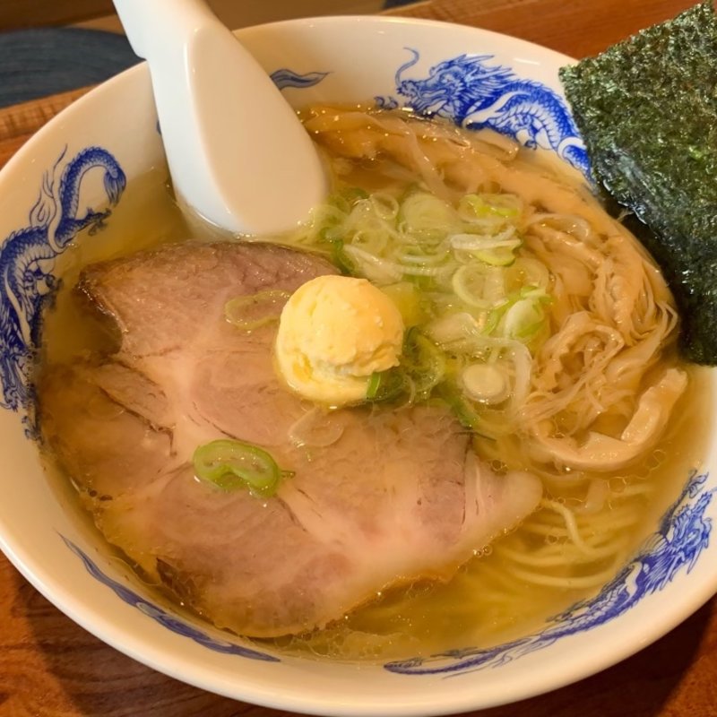 塩バターラーメン(貝だし地鶏中華そば あん藤)