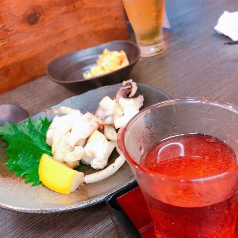 ゲソ塩焼き(ハイタニ)