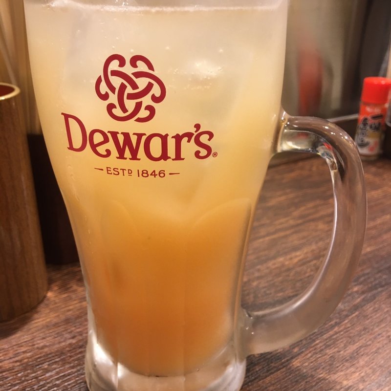 グレープフルーツサワー　メガジョッキ(焼きとん大国　サンモール一番町)