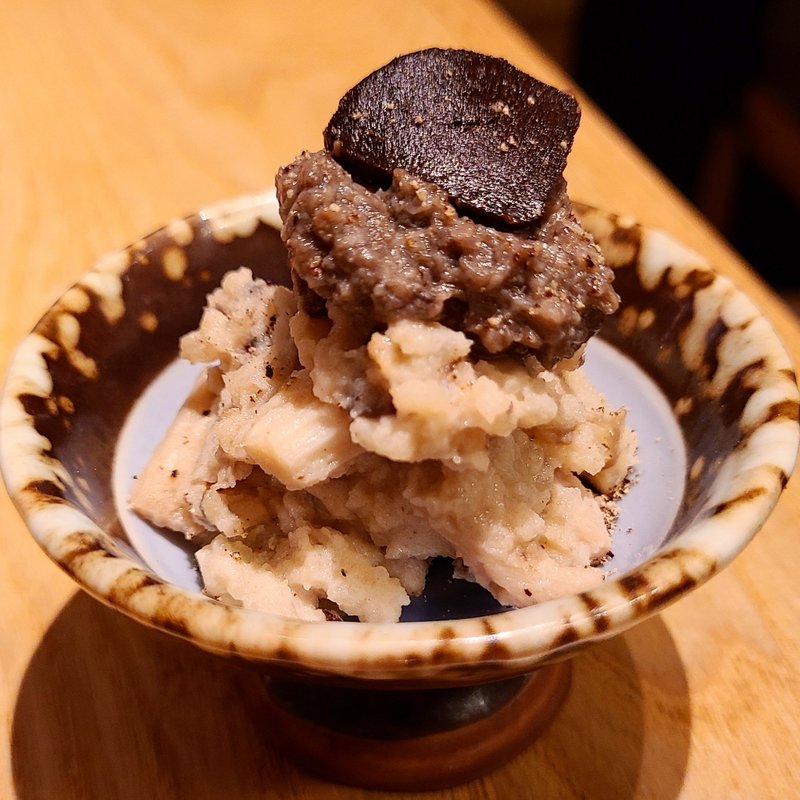 4種類のきのこのポテトサラダ(酒 秀治郎)