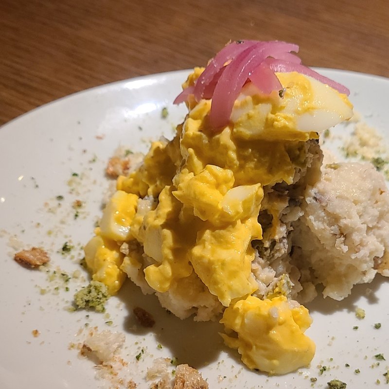 ツナとオリーブのポテトサラダ(KNOCK CUCINA BUONA ITALIANA 六本木ヒルズ店)