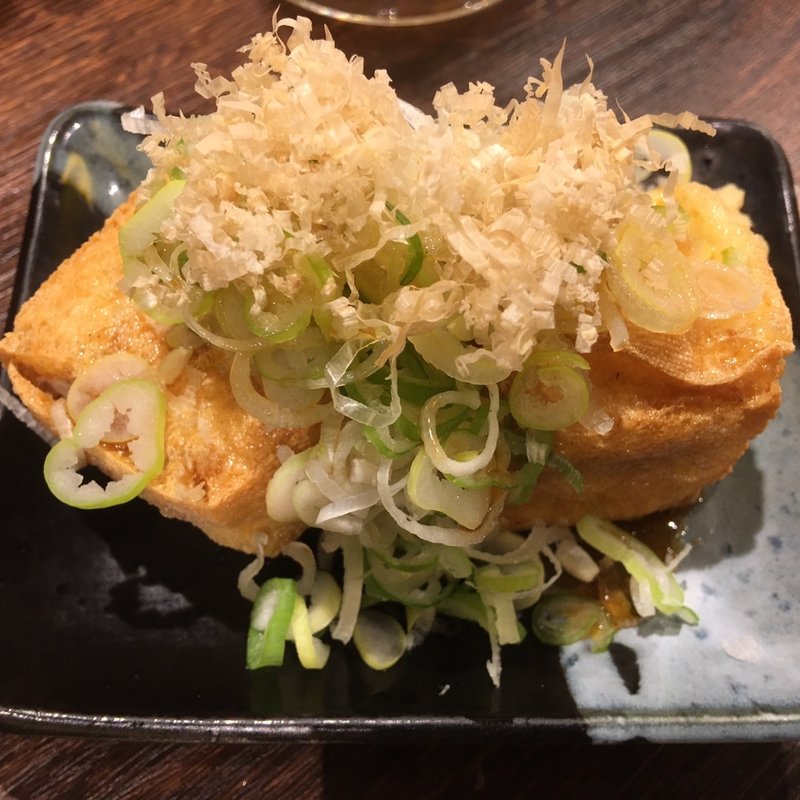 厚揚げ(焼きとん大国　サンモール一番町)