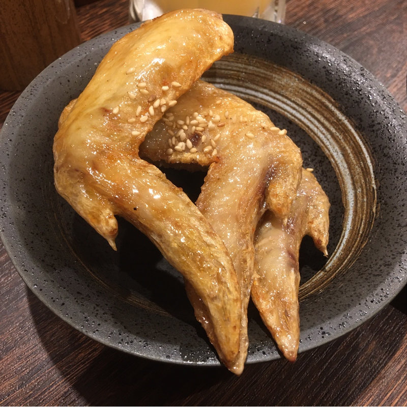 本場！手羽先唐揚げ(3本)(焼きとん大国　サンモール一番町)