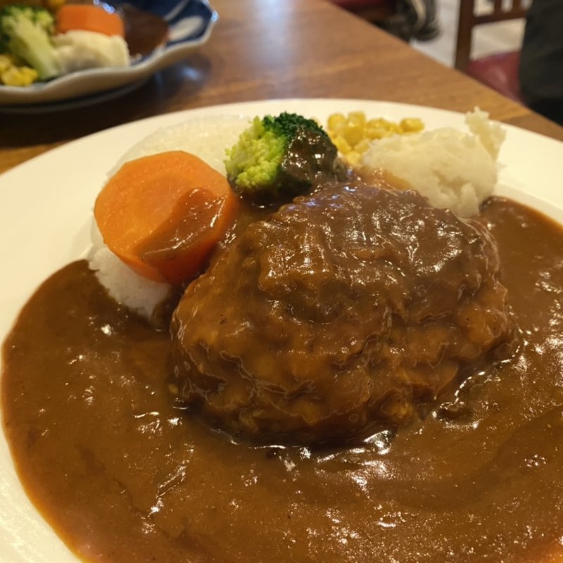 フレンチカレーハンバーグ(俺のハンバーグ 渡なべ)