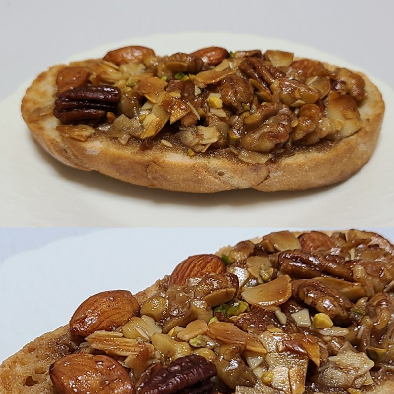 キャラメルナッツのタルティーヌ(BOUL'ANGE 池袋東武店)