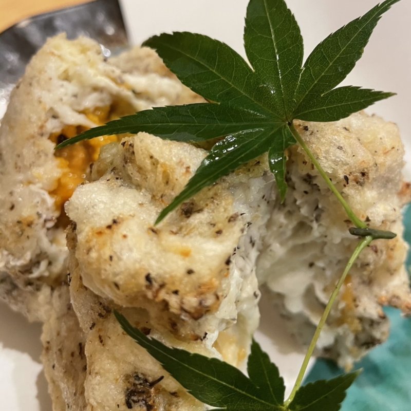 山の芋ウニまんじゅう(酒菜や いしもん)