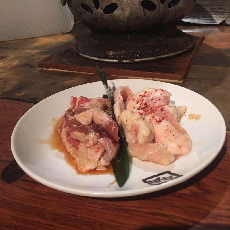 飲み放題付き焼肉定食  赤白MIX(平日限定)(牛角 今池店)