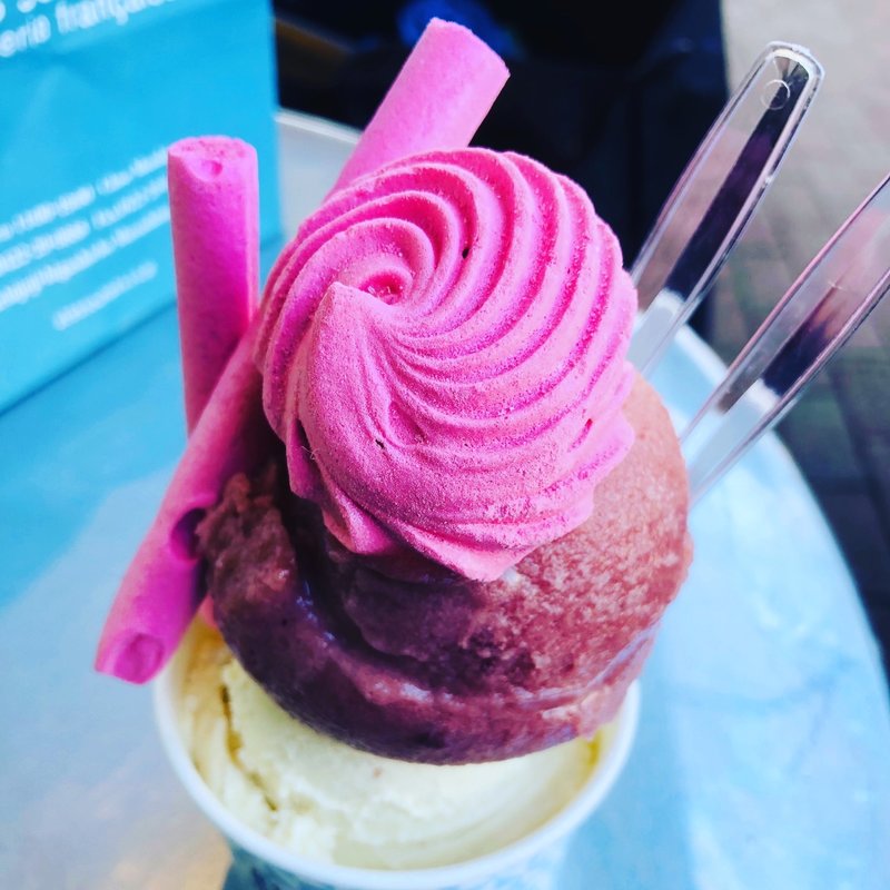 アイスクリーム ダブル(アテスウェイ グラスエショコラ)